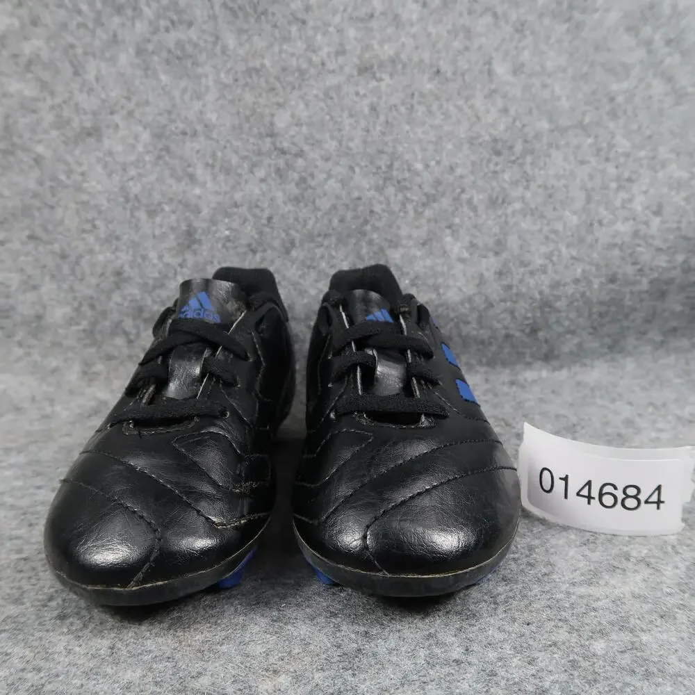 Adidas Shoes Kids 12k Soccer Cleats Goletto FG Football Boot Black Blue Youth